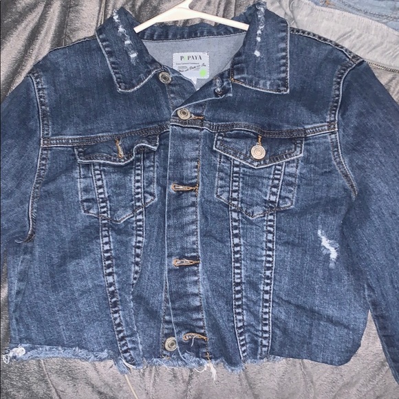 Cropped Jean jacket - Picture 1 of 4
